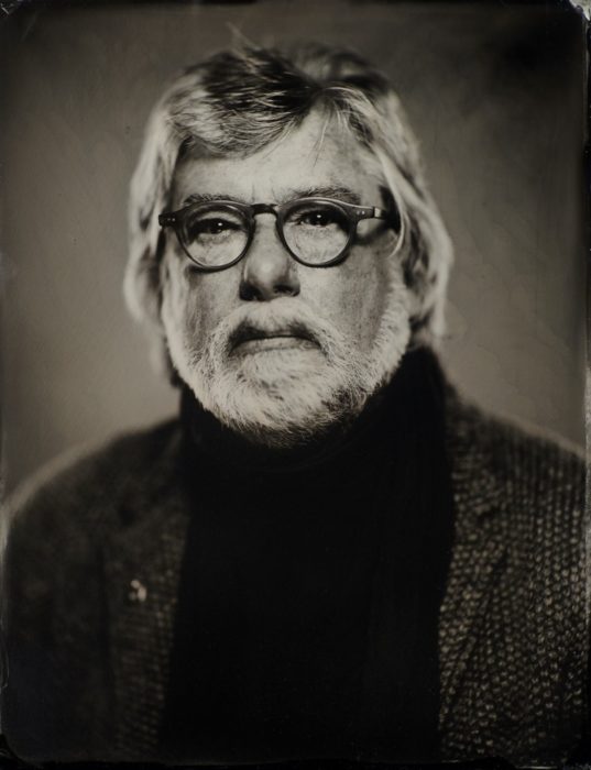 Rolf Nobel - Portrait auf Kollodium Nassplatte - Fotograf Thilo Nass Silberbilder