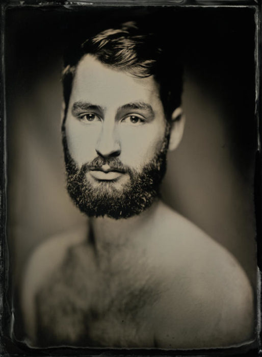 Max Richon - Portrait auf Kollodium Nassplatte - Fotograf Thilo Nass Silberbilder