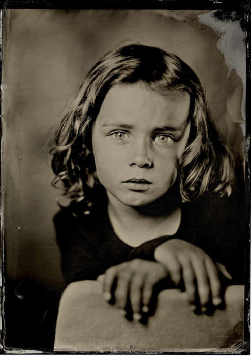 Portrait auf Kollodium Nassplatte - Fotograf Thilo Nass Silberbilder